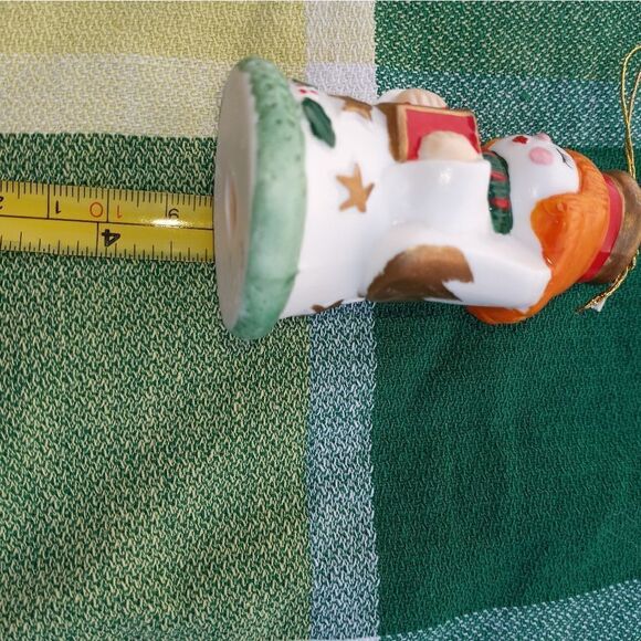 Lot Of 5 Christmas Ornaments Miss Piggy Angel Santa Claus -Ceramic, Paw Patrol-R - Picture 13 of 14